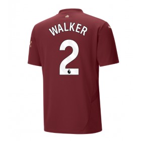 Manchester City Kyle Walker #2 3rd Trikot 2024-25 Kurzarm